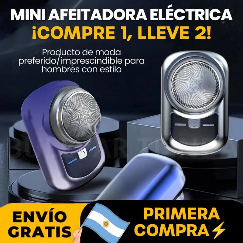 ¡Compre 1, Lleve 2! Mini Afeitadora Eléctrica USB de Larga Duración