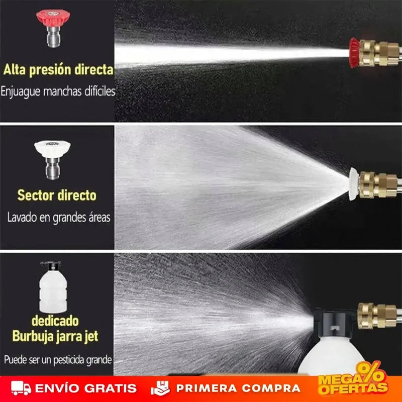 HIDROLAVADORA INALÁMBRICA DE ALTA PRESIÓN