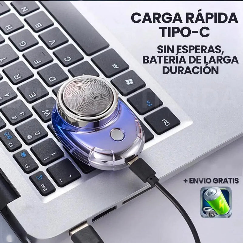 ¡Compre 1, Lleve 2! Mini Afeitadora Eléctrica USB de Larga Duración