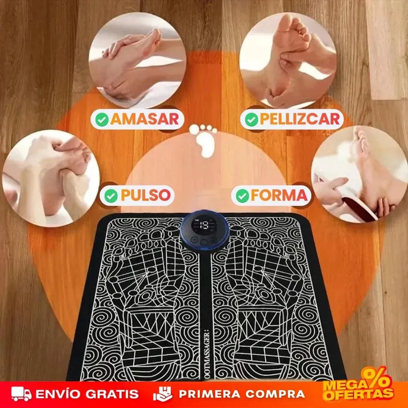 (COMPRA 1 LLEVA 2) MASAJEADOR GIMNASIA DE PIES EMS ELÉCTRICO