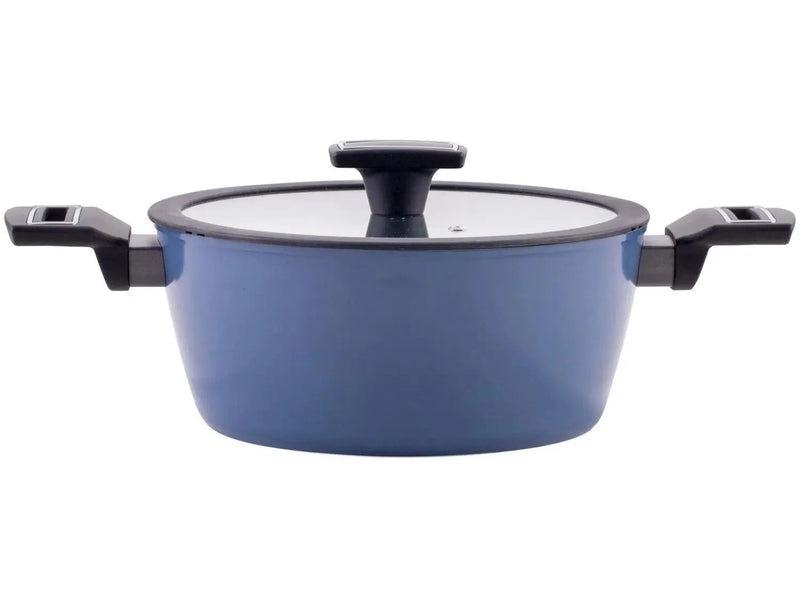 Brinox Batería de Cocina Ceramic Life Aluminio 8 Piezas Carbono