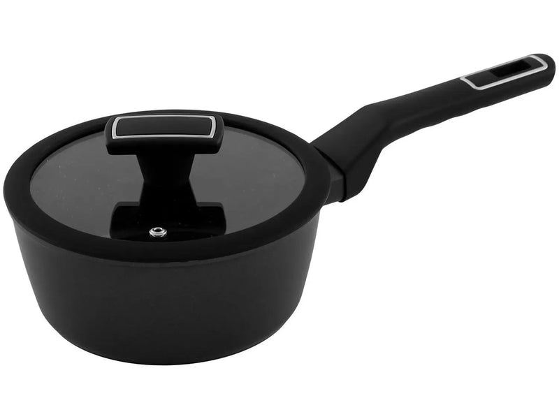 Brinox Batería de Cocina Ceramic Life Aluminio 8 Piezas Carbono