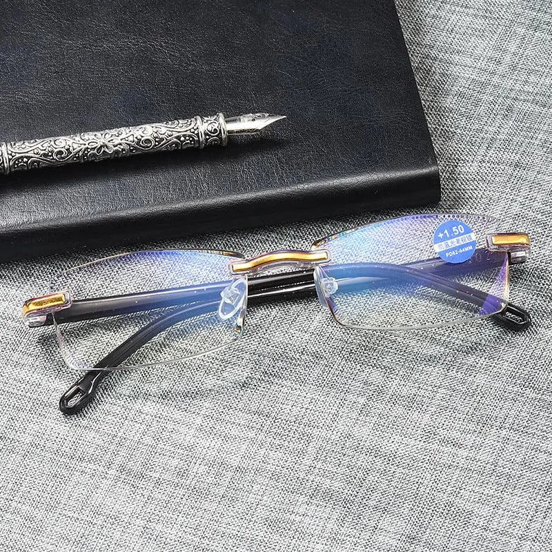 LENTES FILTRO AZUL TR90 TITANIUM ¡CÓMPRALOS 1 Y LLEVATE 2 HOY! + ESTUCHE DE GAFAS