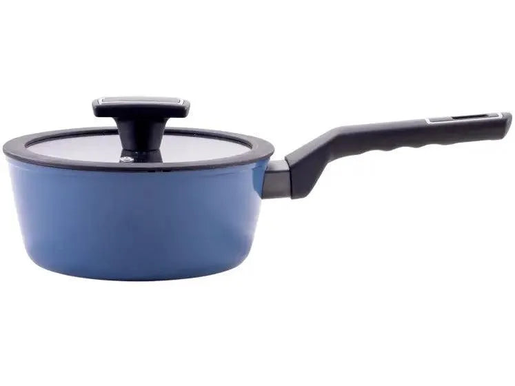 Brinox Batería de Cocina Ceramic Life Aluminio 8 Piezas Carbono